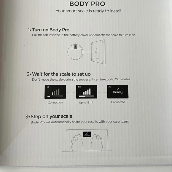 Brand new Withings scale! Never used, just didn’t like the thought of it - Picture 2 of 3